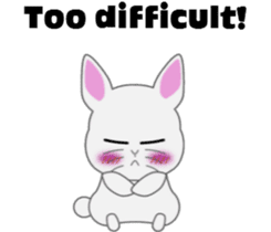 A Rabbit's Daily Life sticker #7590175
