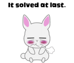 A Rabbit's Daily Life sticker #7590176