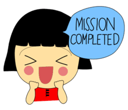 Best Seller - An Online Seller Girl sticker #7590315