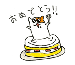 Annoying hamster sticker sticker #7590282