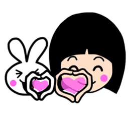 Sacchan and animals. sticker #7590666