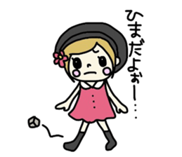 Dumplings girl sticker #7590962