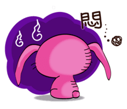 Taro Bunny and Pudding Chick sticker #7591013