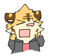 shirt dog & hoodie tiger sticker #7591611