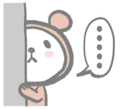 Kawaii Teddy Bear (English ver.) sticker #7591872