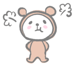 Kawaii Teddy Bear (English ver.) sticker #7591878
