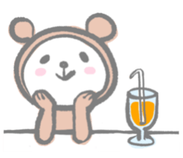 Kawaii Teddy Bear (English ver.) sticker #7591880