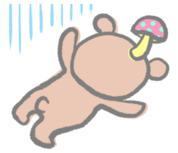 Kawaii Teddy Bear (English ver.) sticker #7591881