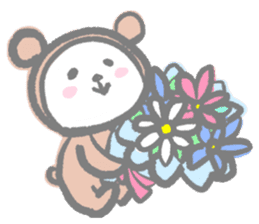 Kawaii Teddy Bear (English ver.) sticker #7591897