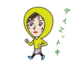 the office lady on a day who has that. sticker #7592979