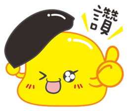 Bald pudding sticker #7593152