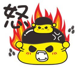 Bald pudding sticker #7593155