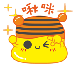 Bald pudding sticker #7593157