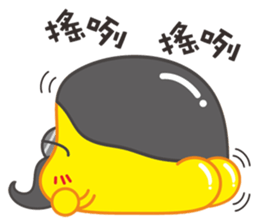 Bald pudding sticker #7593166