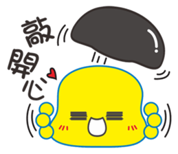 Bald pudding sticker #7593171