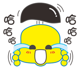 Bald pudding sticker #7593175