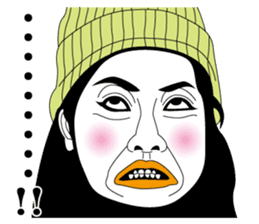 Strange face all stars 15. sticker #7593275