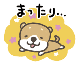 Cute dog PERO-SUKE sticker #7593382