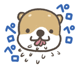 Cute dog PERO-SUKE sticker #7593407
