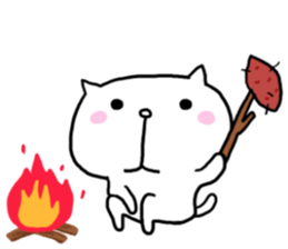 Is loose; and a cat sticker #7593618