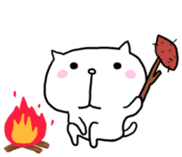 Is loose; and a cat sticker #7593618