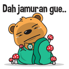 Sneaky Bear sticker #7593667