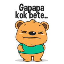 Sneaky Bear sticker #7593668