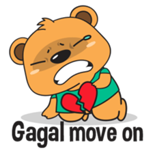 Sneaky Bear sticker #7593671