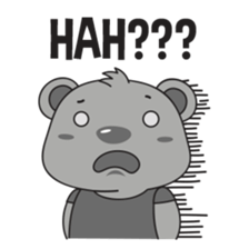 Sneaky Bear sticker #7593687