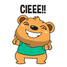 Sneaky Bear sticker #7593688