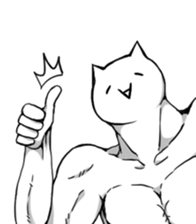 Musclar Cats sticker #7594137