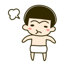 baby "daichan" sticker #7594277