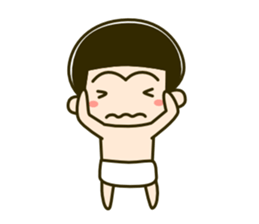 baby "daichan" sticker #7594280