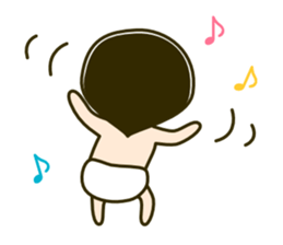 baby "daichan" sticker #7594288