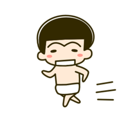 baby "daichan" sticker #7594296