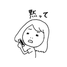 Normal girl's Sticker by xiangxiang sticker #7594550