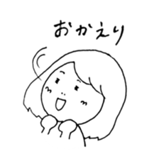 Normal girl's Sticker sticker #7594562