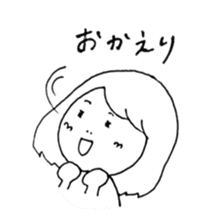 Normal girl's Sticker by xiangxiang sticker #7594562