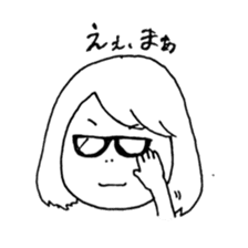 Normal girl's Sticker by xiangxiang sticker #7594569