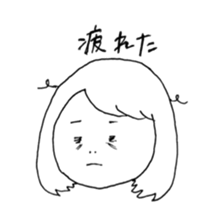 Normal girl's Sticker sticker #7594577