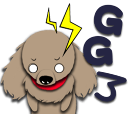 Dachshund says what? sticker #7595112