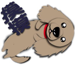 Dachshund says what? sticker #7595136