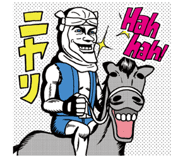 Sengoku period of an American wind sticker #7596254