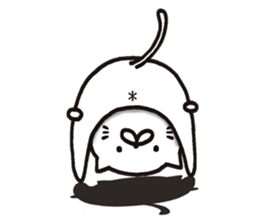 white cat maomao 2 Thaiwanese (Chinese) sticker #7596307