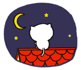 white cat maomao 2 Thaiwanese (Chinese) sticker #7596338