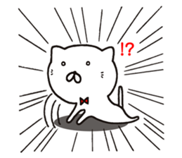 white cat maomao 2 Thaiwanese (Chinese) sticker #7596339