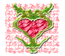 TAIWANESE Japanese with smile monster sticker #7596428