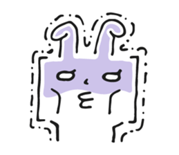 Brackets Rabbit sticker #7596665