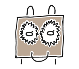 Brackets Rabbit sticker #7596669