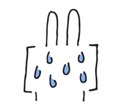 Brackets Rabbit sticker #7596672